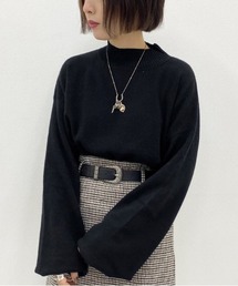 apres jour mignon | モックネック袖ボリュームニット【ZOZOTOWN限定アイテム】(ニット/セーター)