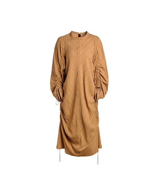 chuclla(チュクラ)の「【chuclla】【2021/SS】Stripe gather one- piece dress chw1436(ワンピース・レディース・ライトブルー/オレンジ・S/M)」の21枚目の写真