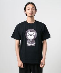 A BATHING APE | COLOR CAMO BIG BABY MILO TEE M(Tシャツ/カットソー)