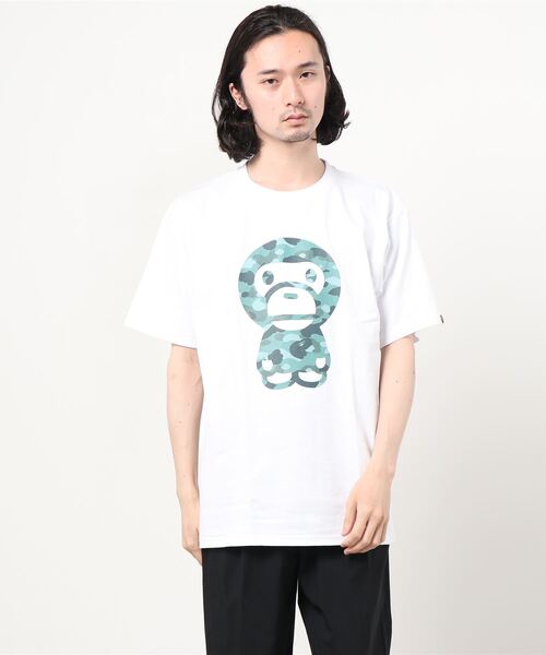 A BATHING APE ABC CAMO BIG BABY MILO TEE