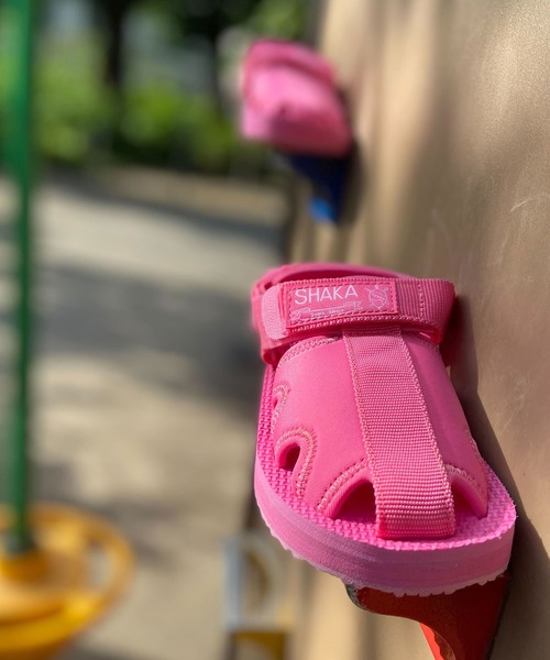 SHAKA（シャカ）の「ROCKY STRETCH LITTLE（サンダル・キッズ・ブラック/パープル系その他/イエロー×グリーン/レオパード/ピンク系その他/ブラック系その他/その他/アイボリー・17cm/18cm/19cm/20cm/21cm/15cm/16cm/15 /16/18/17/19/20/21）」の13枚目の写真