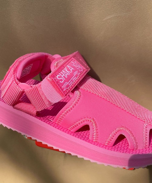 SHAKA（シャカ）の「ROCKY STRETCH LITTLE（サンダル・キッズ・ブラック/パープル系その他/イエロー×グリーン/レオパード/ピンク系その他/ブラック系その他/その他/アイボリー・17cm/18cm/19cm/20cm/21cm/15cm/16cm/15 /16/18/17/19/20/21）」の12枚目の写真