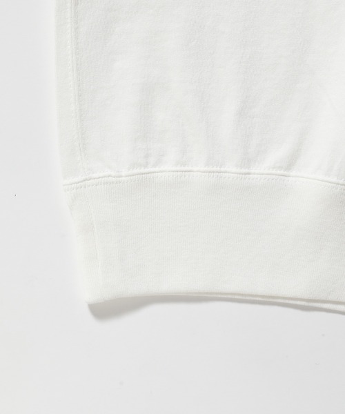 ADAM ET ROPE'（アダムエロペ）の「《21SS》度詰め天竺 ルーズシルエットロンT（Tシャツ/カットソー・メンズ・ネイビー/ライトグリーン/ホワイト・M/L）」の7枚目の写真