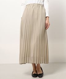 earth music&ecology | シフォンプリーツスカート ＊(スカート)