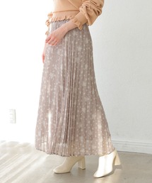 シフォンプリーツスカート ＊