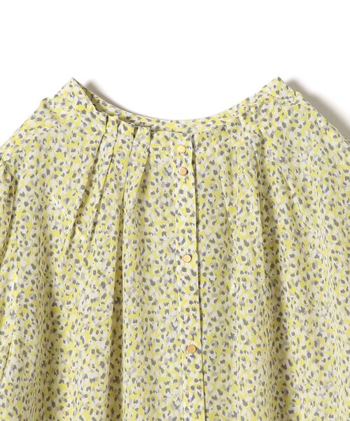 SHIPS(シップス)の「〈手洗い可能〉カッセンプリント2WAYタックブラウス◇(シャツ/ブラウス・レディース・イエロー/ブルー・ONE SIZE)」の4枚目の写真