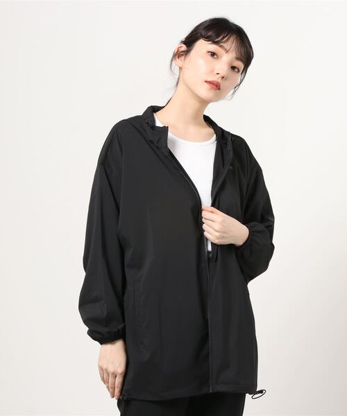 PUMA（プーマ）の「【別注】プーマ PUMA フーデッドアウター 限定コラボ（パーカー・レディース・アイボリー/ブラック・M/L/XL/S）」の2枚目の写真