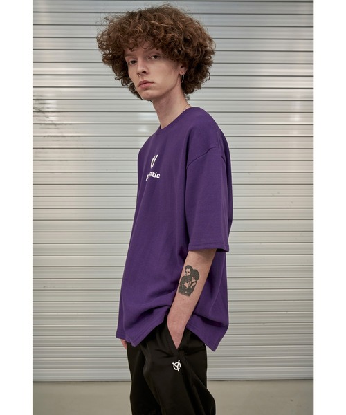 OY（オーワイ）の「『OY/オーワイ』BASIC SLOGAN T/ベーシック スローガン Tシャツ 半袖 ハーフスリーブカットソー（Tシャツ/カットソー・メンズ・ブラック/ホワイト/パープル・M/L）」の15枚目の写真