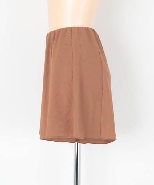 SEA DRESS（シードレス）の「ハイウエストシンプルショートパンツ/水着（ラッシュガード・レディース・ホワイト/ブラック/カーキ/ピンク系その他/ベージュ・LL/S/M/L）」の12枚目の写真