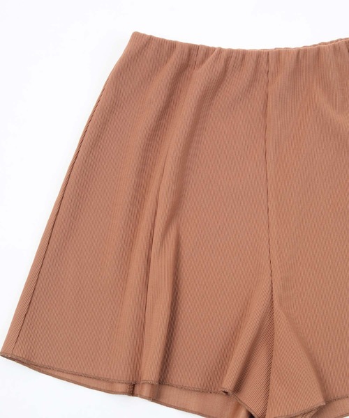 SEA DRESS（シードレス）の「ハイウエストシンプルショートパンツ/水着（ラッシュガード・レディース・ホワイト/ブラック/カーキ/ピンク系その他/ベージュ・LL/S/M/L）」の14枚目の写真