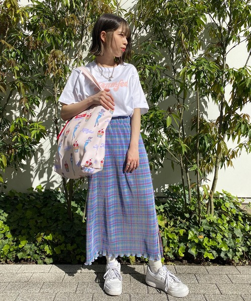 MILKFED.(ミルクフェド)の「MILKFED. x SANGHON KIM TOTE(トートバッグ・レディース・ホワイト/ブラック・ONE SIZE)」の1枚目の写真