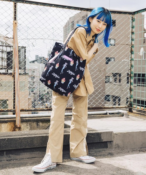 MILKFED.(ミルクフェド)の「MILKFED. x SANGHON KIM TOTE(トートバッグ・レディース・ホワイト/ブラック・ONE SIZE)」の16枚目の写真