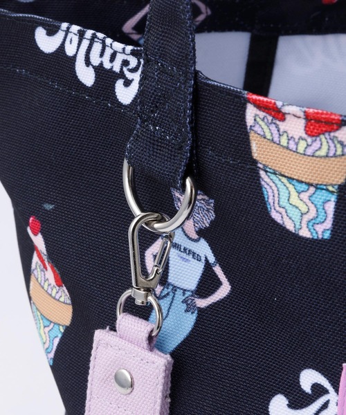 MILKFED.(ミルクフェド)の「MILKFED. x SANGHON KIM TOTE(トートバッグ・レディース・ホワイト/ブラック・ONE SIZE)」の20枚目の写真