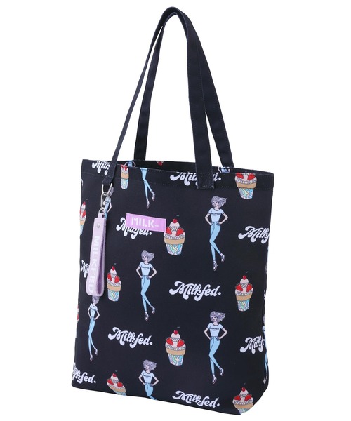 MILKFED.(ミルクフェド)の「MILKFED. x SANGHON KIM TOTE(トートバッグ・レディース・ホワイト/ブラック・ONE SIZE)」の12枚目の写真