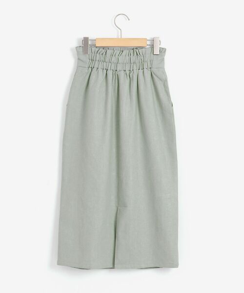 MAJESTIC LEGON（マジェスティックレゴン）の「スリムIラインスカート（スカート・レディース・ベージュ/カーキオリーブ/アイボリー・SMALL/MEDIUM）」の15枚目の写真