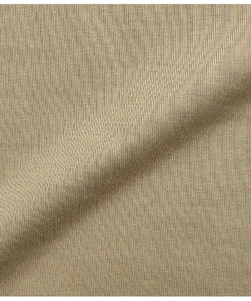SIPULI（シプリ）の「[ULTIMA] Heavy Cotton Jersey ラグランスリーブTシャツ（Tシャツ/カットソー・レディース・ネイビー/モスグリーン/ベージュ・3/2）」の4枚目の写真