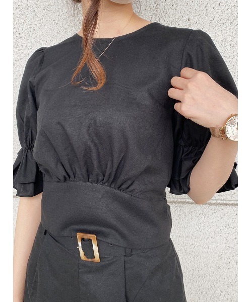 セール Oneway バックリボンボリュームスリーブ シャツ ブラウス One Way ワンウェイ のファッション通販 Zozotown