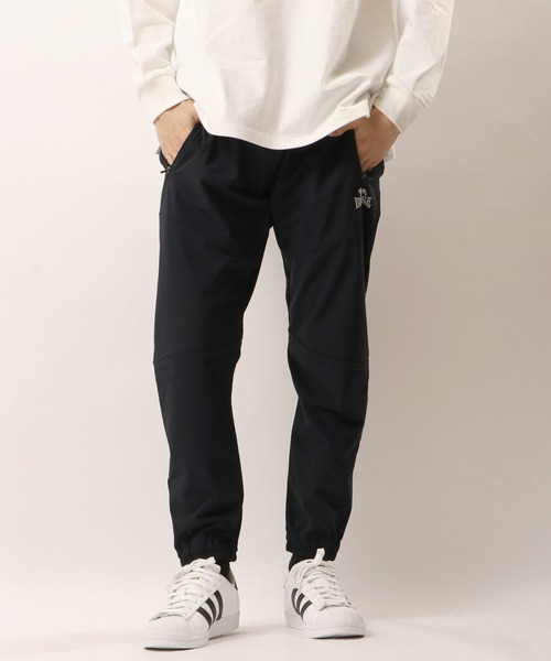 LONSDALE（ロンズデール）の「LONSDALE 接触冷感 吸汗速乾 UVカット ストレッチ ナイロンニット トラックパンツ ジョガーパンツ（その他パンツ・メンズ・ブラック/ベージュ/ネイビー・L/M/LL）」の8枚目の写真