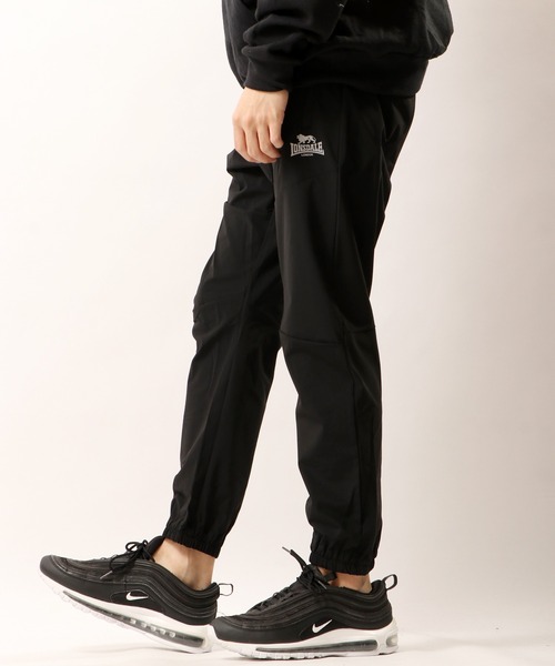 LONSDALE（ロンズデール）の「LONSDALE 接触冷感 吸汗速乾 UVカット ストレッチ ナイロンニット トラックパンツ ジョガーパンツ（その他パンツ・メンズ・ブラック/ベージュ/ネイビー・L/M/LL）」の18枚目の写真