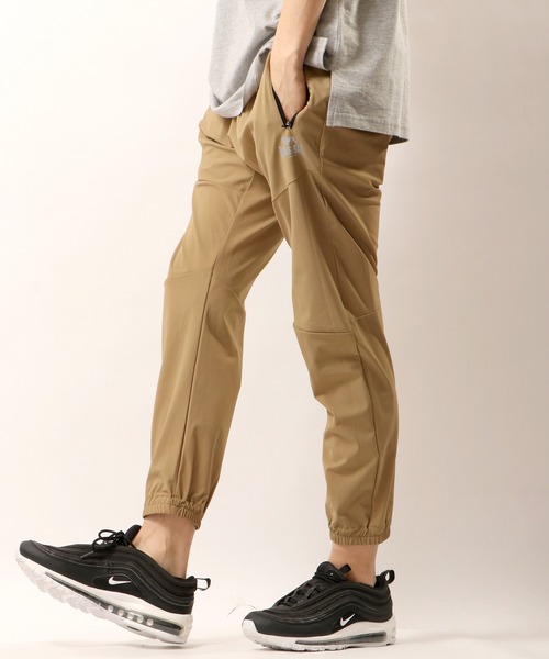 LONSDALE（ロンズデール）の「LONSDALE 接触冷感 吸汗速乾 UVカット ストレッチ ナイロンニット トラックパンツ ジョガーパンツ（その他パンツ・メンズ・ブラック/ベージュ/ネイビー・L/M/LL）」の7枚目の写真