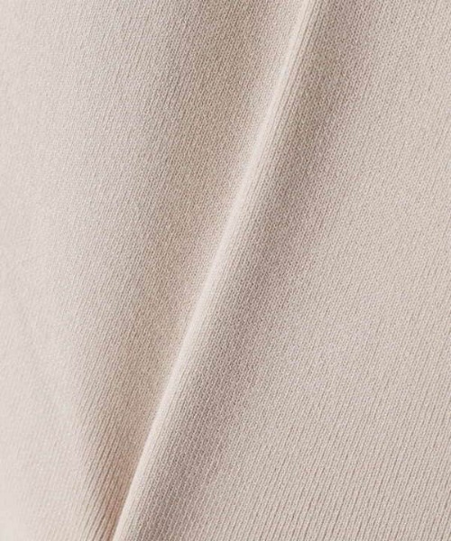 N.（N. Natural Beauty Basic）（エヌエヌナチュラルビューティーベーシック）の「◆シアースリーブニット（ニット/セーター・レディース・ブラック/オフホワイト/カーキ・MEDIUM）」の15枚目の写真