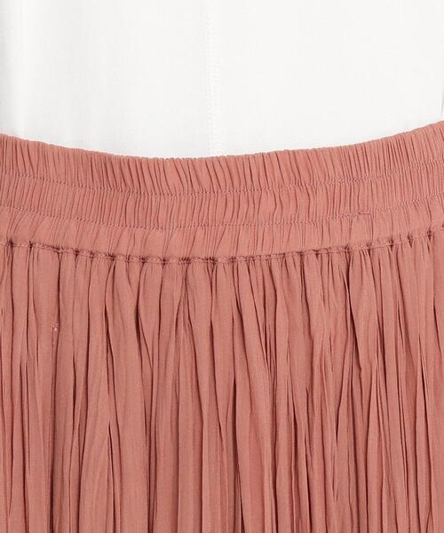 THE SHOP TK （ザ ショップ ティーケー ）の「◆ワッシャープリーツスカート（スカート・レディース・チャコールグレー/ボルドー/ライトベージュ・12/13）」の12枚目の写真