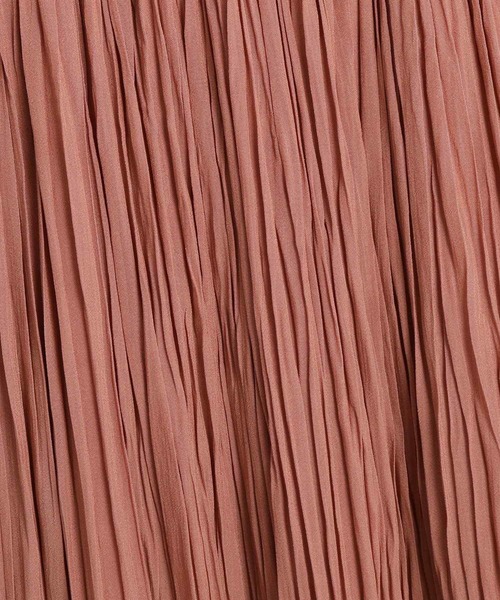 THE SHOP TK （ザ ショップ ティーケー ）の「◆ワッシャープリーツスカート（スカート・レディース・チャコールグレー/ボルドー/ライトベージュ・12/13）」の4枚目の写真