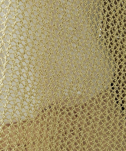 COMME CA ISM（コムサイズム）の「和紙ホールガーメントニットカーディガン（カーディガン/ボレロ・レディース・ホワイト/ベージュ/イエロー×グリーン・FREE）」の20枚目の写真