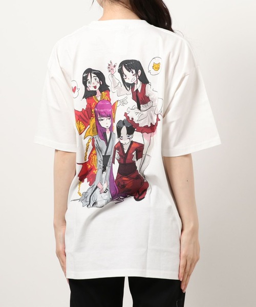 セール Anime T Shirt Mezame S Inagawa ジュンイナガワ Mezamenoisshunmae 目覚めの一瞬前 Jun S T Shirt Anime C Tシャツ カットソー Jun No イナガワ のファッション Girl Inagawa ジュン