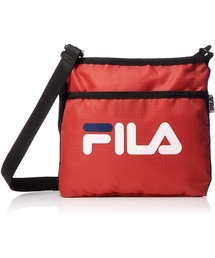 Reebok（リーボック）の「FILA フィラ ブランド ロゴ プリント リップストップ サコッシュ ショルダーバッグ（ショルダーバッグ・メンズ）」