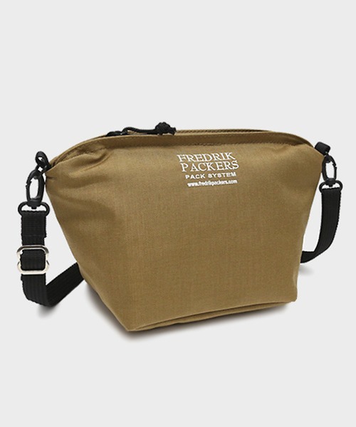 FREDRIK PACKERS（フレドリックパッカーズ）の「【FREDRIK PACKERS】1000D FAM SHOULDER M ミニショルダーサコッシュ（ショルダーバッグ・レディース・ブラック/ベージュ/オリーブ/レオパード・FREE）」の16枚目の写真