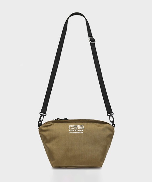 FREDRIK PACKERS（フレドリックパッカーズ）の「【FREDRIK PACKERS】1000D FAM SHOULDER M ミニショルダーサコッシュ（ショルダーバッグ・レディース・ブラック/ベージュ/オリーブ/レオパード・FREE）」の22枚目の写真