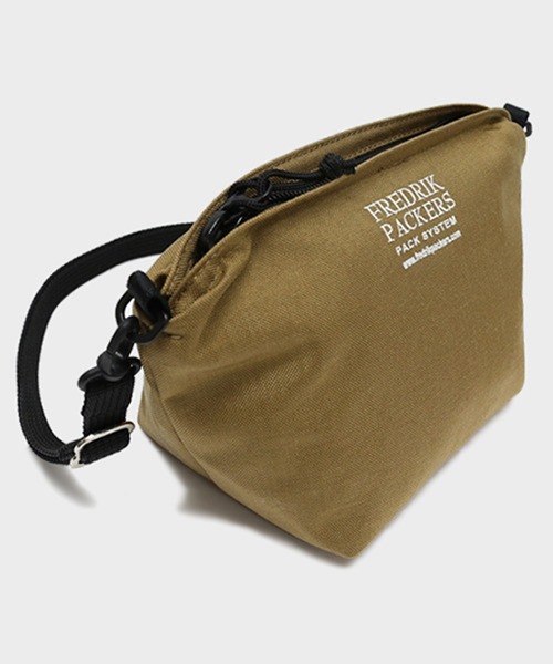 FREDRIK PACKERS（フレドリックパッカーズ）の「【FREDRIK PACKERS】1000D FAM SHOULDER M ミニショルダーサコッシュ（ショルダーバッグ・レディース・ブラック/ベージュ/オリーブ/レオパード・FREE）」の17枚目の写真