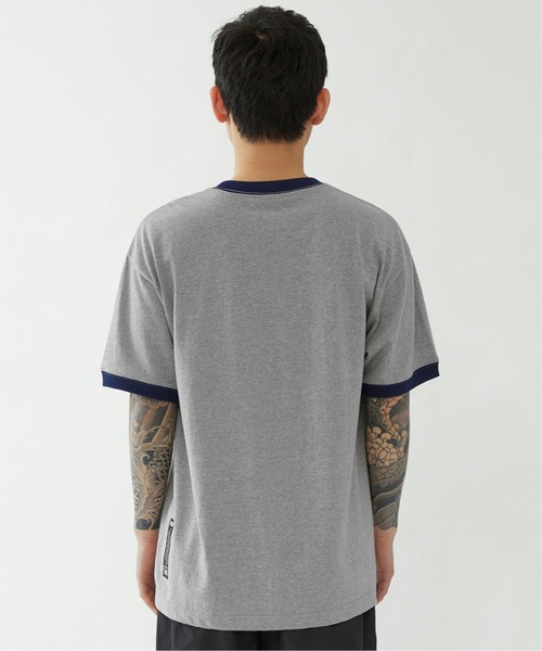 LMC★Y2K風ロゴリンガーTシャツメンズ CHROME クローム ライムストーン ケーブ LS ティー OG ロゴ