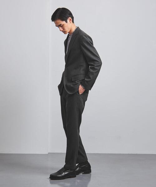 UNITED ARROWS（ユナイテッドアローズ）の「＜UNITED ARROWS "COZY"＞ ポリエステルツイード シングル2ボタン ジャケット（テーラードジャケット・メンズ・ダークグレー・SMALL/MEDIUM/X-LARGE/LARGE）」の8枚目の写真