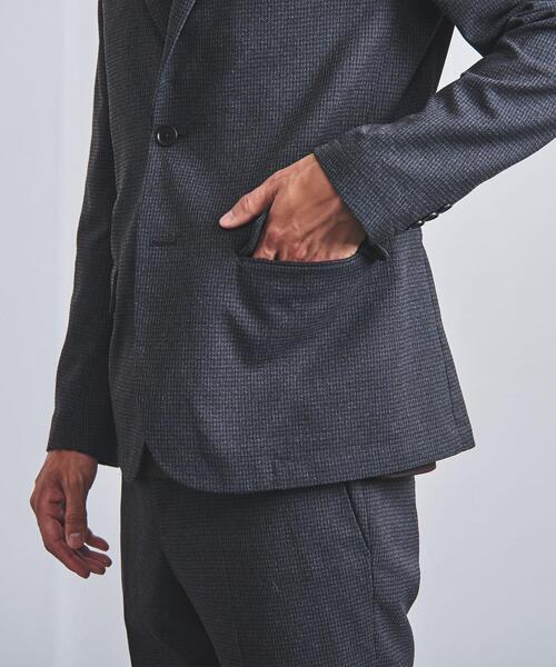 UNITED ARROWS（ユナイテッドアローズ）の「＜UNITED ARROWS "COZY"＞ ポリエステルツイード シングル2ボタン ジャケット（テーラードジャケット・メンズ・ダークグレー・SMALL/MEDIUM/X-LARGE/LARGE）」の18枚目の写真