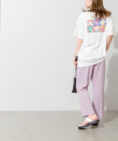 SpRay（スプレイ）の「ＢＥＴＴＹ　ＢＡＣＫプリント　ＢＩＧ　Tシャツ（Tシャツ/カットソー・レディース・ブラック/スミクロ/ライトグレー/オフホワイト・FREE）」の12枚目の写真