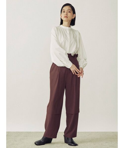 COTORICA(コトリカ)の「【THE DAYZ TOKYO】レイヤート風ドロストパンツ(その他パンツ・レディース・ブラック/ブラウン・SMALL/MEDIUM)」の7枚目の写真