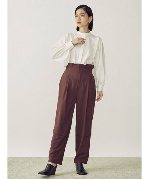 COTORICA(コトリカ)の「【THE DAYZ TOKYO】レイヤート風ドロストパンツ(その他パンツ・レディース・ブラック/ブラウン・SMALL/MEDIUM)」の8枚目の写真