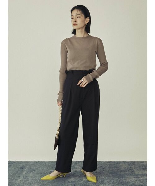 COTORICA(コトリカ)の「【THE DAYZ TOKYO】レイヤート風ドロストパンツ(その他パンツ・レディース・ブラック/ブラウン・SMALL/MEDIUM)」の12枚目の写真
