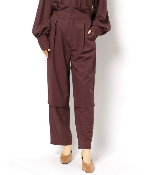 COTORICA(コトリカ)の「【THE DAYZ TOKYO】レイヤート風ドロストパンツ(その他パンツ・レディース・ブラック/ブラウン・SMALL/MEDIUM)」の14枚目の写真