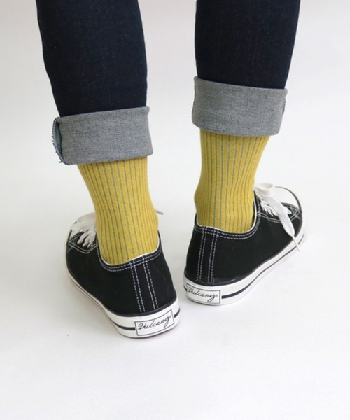 stample(スタンプル)の「うら糸配色リブクルーソックス3P(ソックス/靴下・キッズ・A/B・LL/S/M/L)」の8枚目の写真