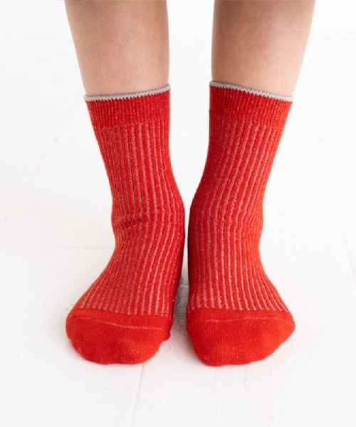 stample(スタンプル)の「うら糸配色リブクルーソックス3P(ソックス/靴下・キッズ・A/B・LL/S/M/L)」の6枚目の写真