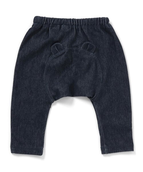 apres les cours（アプレレクール）の「耳付きモンキーパンツ 9分丈（その他ベビーウェア・キッズ・ネイビー/ベージュ・70/80）」の2枚目の写真