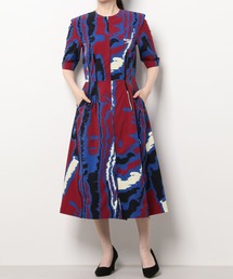TOGA PULLA Zip dress SPEEDO SP print TC11-JH534