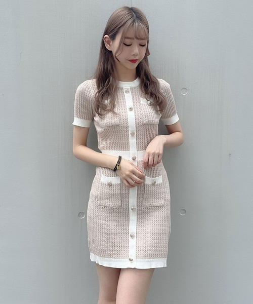 Titty Co Petit バイカラーニットワンピース ワンピース Titty Co Petit ティティーアンドコープチ のファッション通販 Zozotown Titty Co Petit バイカラーニットワンピース ワンピース Titty Co Petit ティティーアンドコープチ のファッション通販 Zozotown