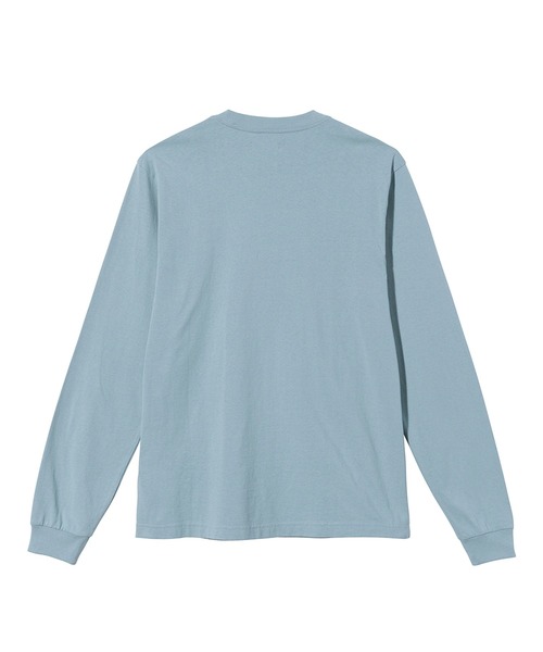 STUSSY(ステューシー)の「OVERDYED LS TEE(Tシャツ/カットソー・メンズ・ホワイト/ブラック/グレー系その他/ネイビー/ヘザーグレー・X-LARGE/LARGE/MEDIUM/SMALL)」の7枚目の写真