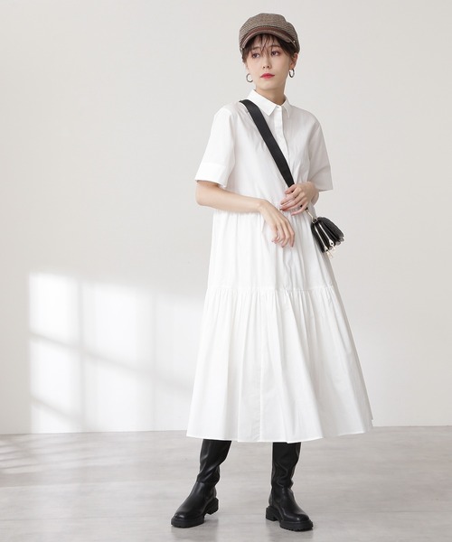 N.（N. Natural Beauty Basic）（エヌエヌナチュラルビューティーベーシック）の「≪◆ストレッチロングブーツ≫（ブーツ・レディース・ブラック・LARGE/MEDIUM）」の2枚目の写真