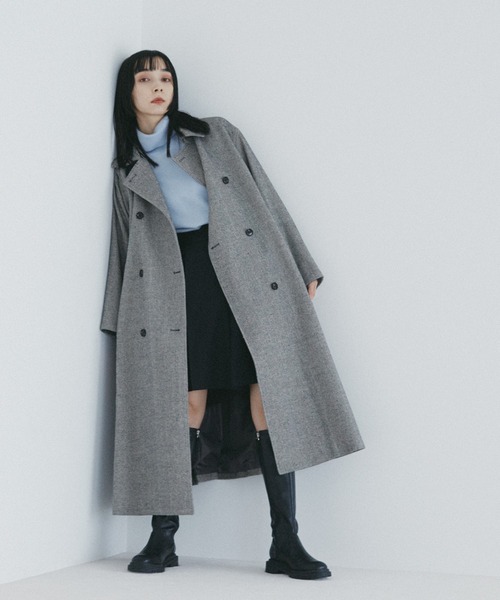 N.（N. Natural Beauty Basic）（エヌエヌナチュラルビューティーベーシック）の「≪◆ストレッチロングブーツ≫（ブーツ・レディース・ブラック・LARGE/MEDIUM）」の9枚目の写真