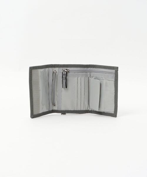 agnes b.（アニエスベー）の「GL11 E PORTEFEUILLE ロゴ刺繍 パスケース/財布（財布・キッズ・グレー・UNI）」の2枚目の写真